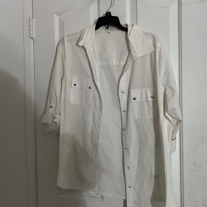 White Button Up